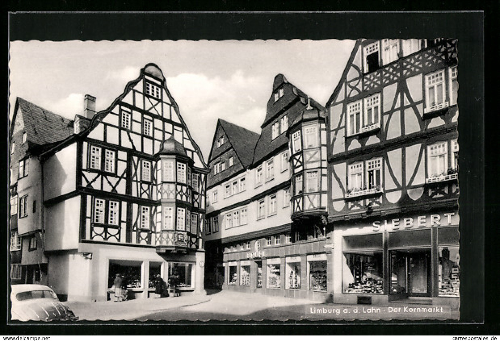 AK Limburg /Lahn, Der Kornmarkt  - Limburg