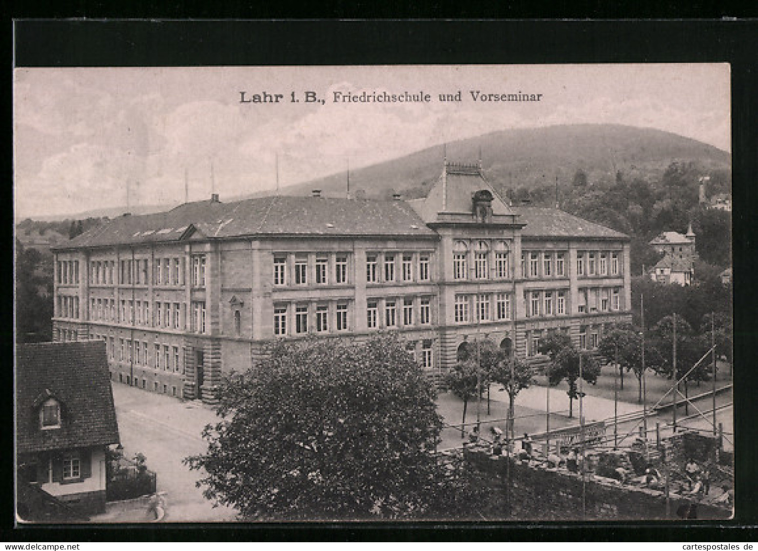AK Lahr I. B., Friedrichschule Und Vorseminar  - Lahr