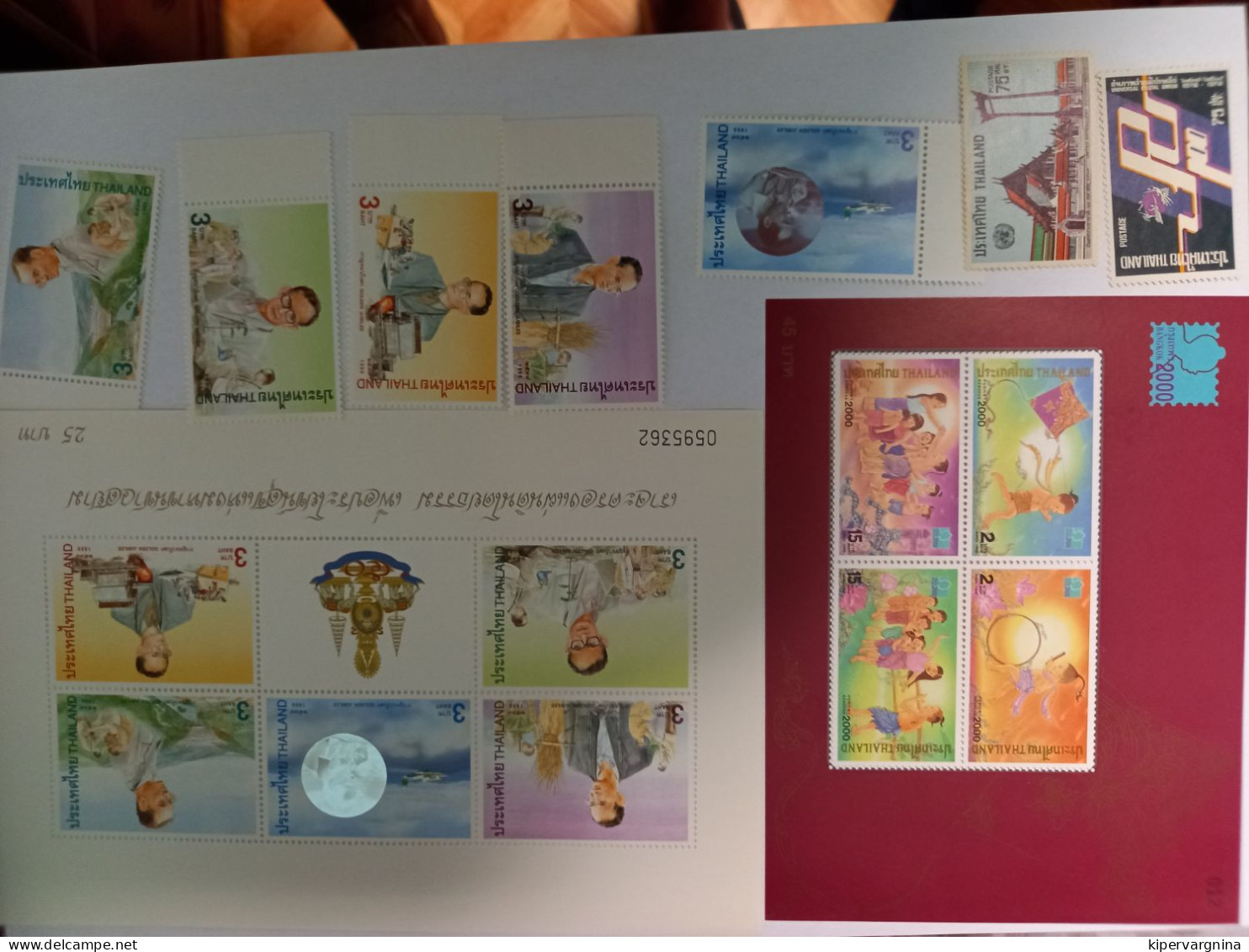 Stamps Of THAILAND And SRI LANKA - Tauchen