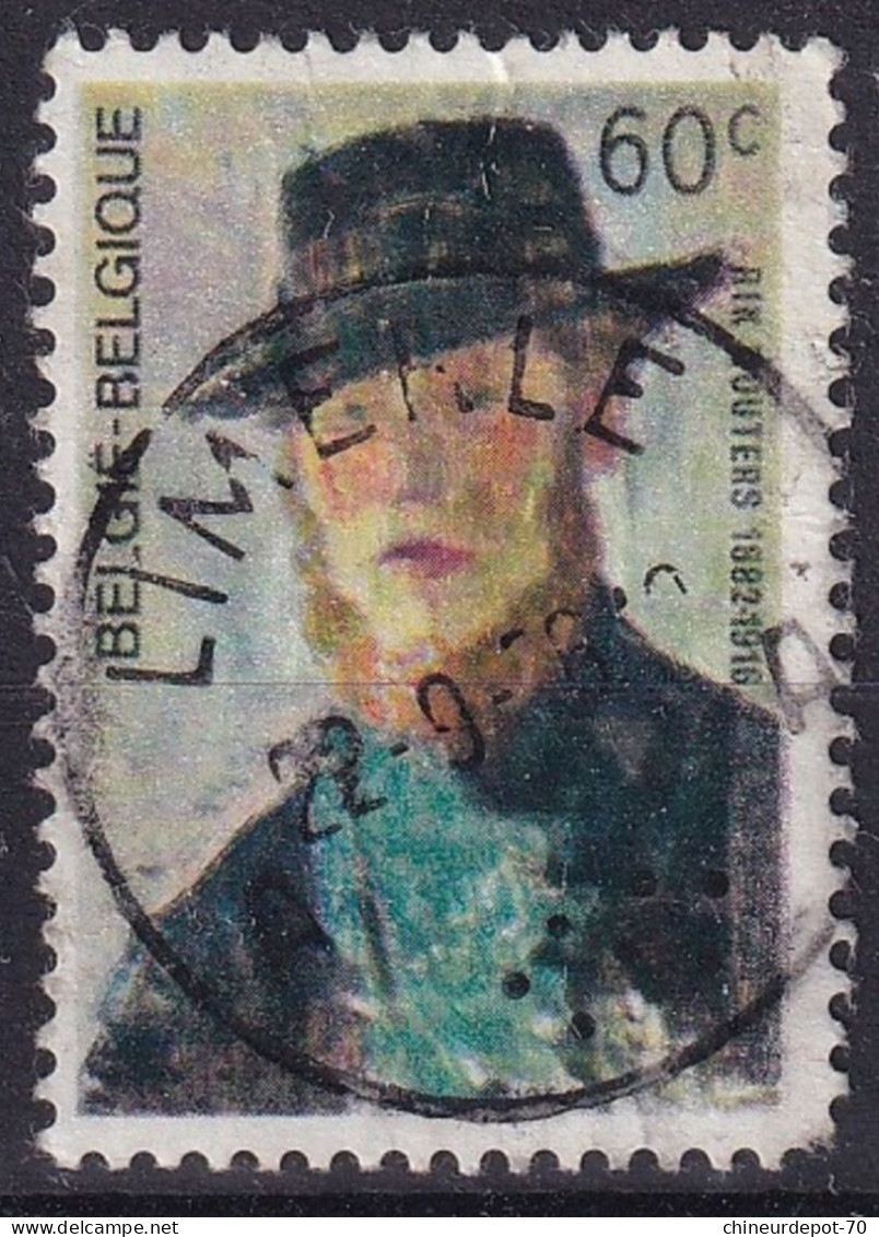 RIK WOUTERS CACHET LIMERLE Limerlé - Used Stamps