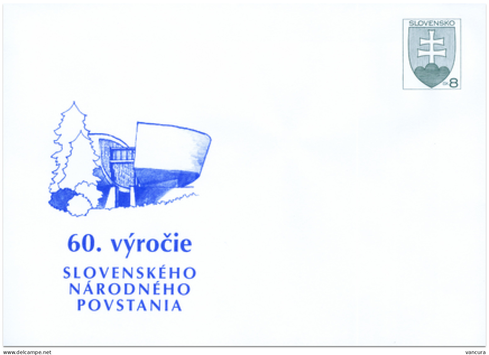 COB 69 Slovakia 60. Anniversary Of The Slovak National Uprising 2004 - Omslagen