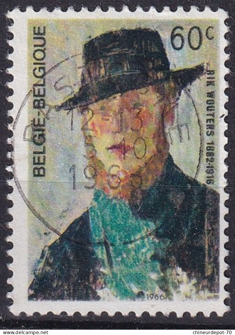 RIK WOUTERS CACHET BASTOGNE - Used Stamps