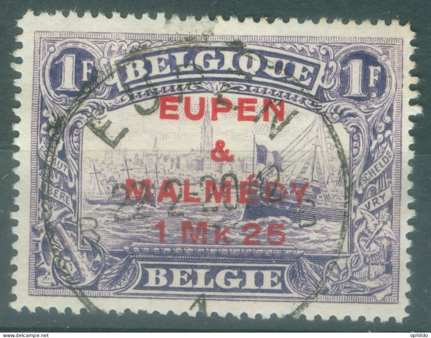 Belgique   OC 61  Ob  TB  Dent 15  - OC55/105 Eupen & Malmédy