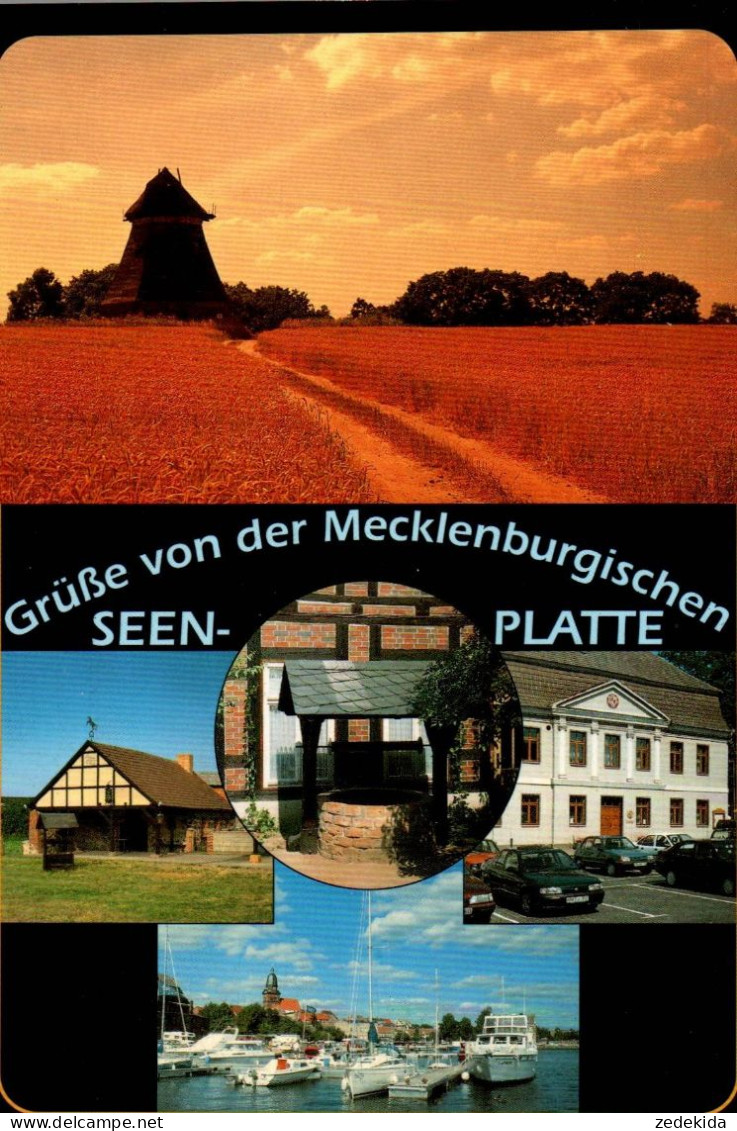 H1196 - TOP Waren Zepkow Röbel Mecklenburger Seenplatte - Bild Und Heimat Reichenbach Qualitätskarte - Waren (Müritz)