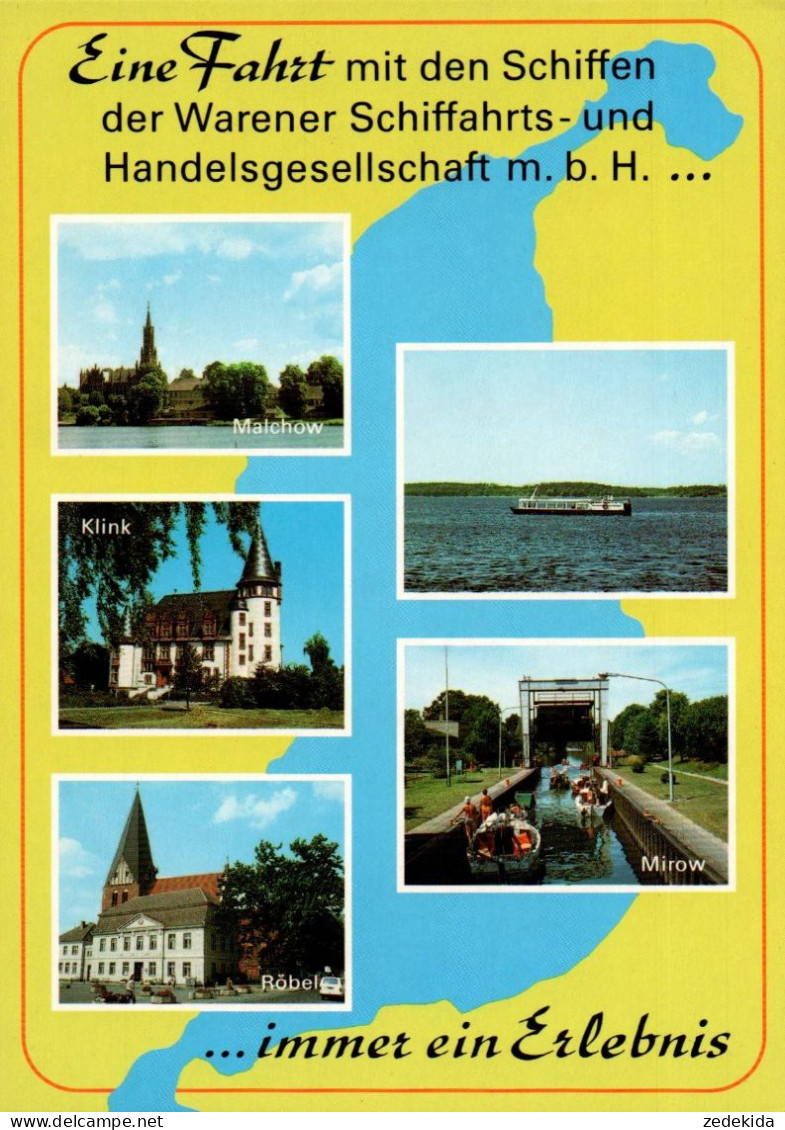 H1202 - TOP Waren Müritz - Bild Und Heimat Reichenbach Qualitätskarte - Waren (Mueritz)