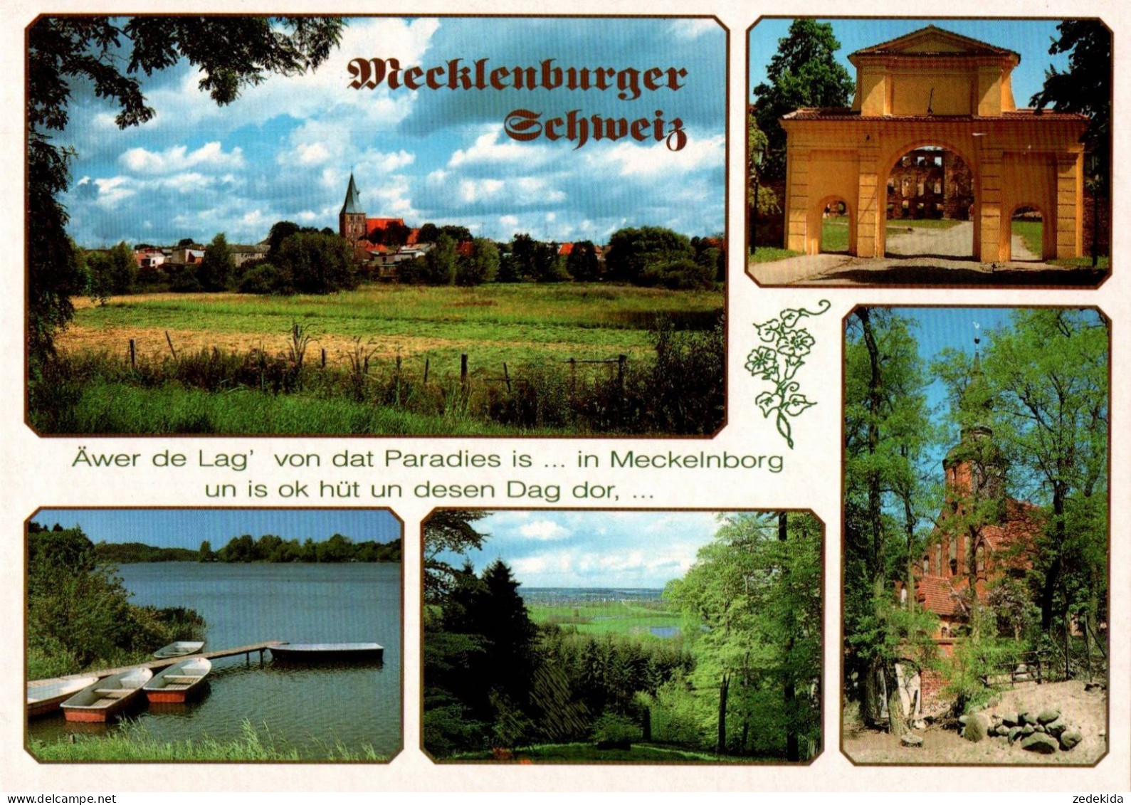 H1203 - TOP Gnoien Dargun Neukalen - Bild Und Heimat Reichenbach Qualitätskarte - Waren (Müritz)