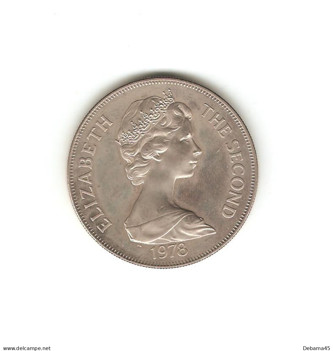 624/ TRISTAN DA CUNHA : Elizabeth II : 1 Crown 1978 (copper-nickel - 28,60 Grammes) 25ème Anniversaire Du Couronnement - Sonstige – Afrika