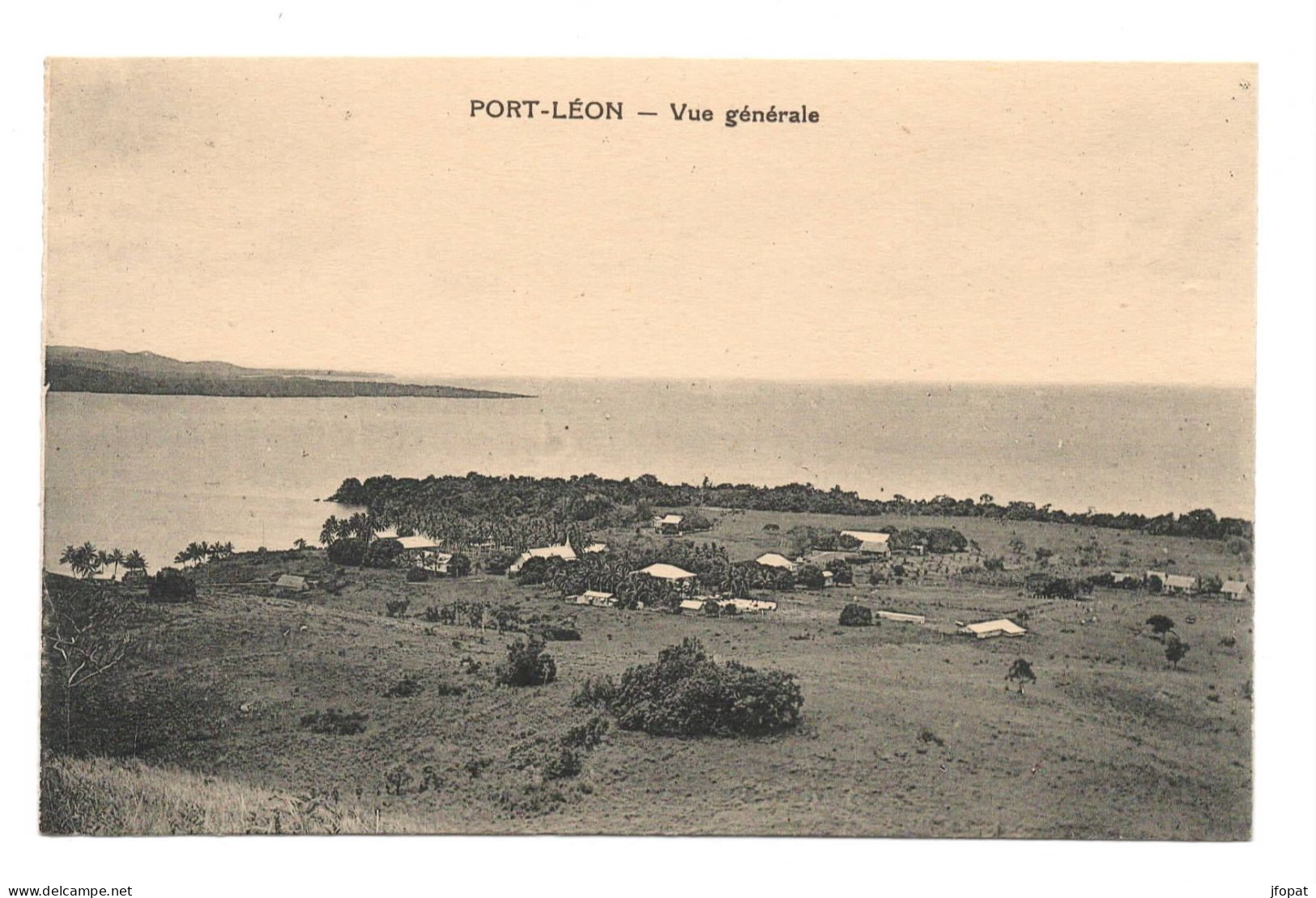 PAPOUASIE NOUVELLE GUINEE - PORT LEON Vue Générale - Papoea-Nieuw-Guinea