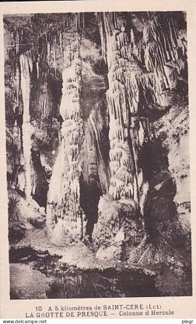 0-46281 01 - ST MEDARD DE PRESQUE - GROTTE - LOT DE 15 CARTES