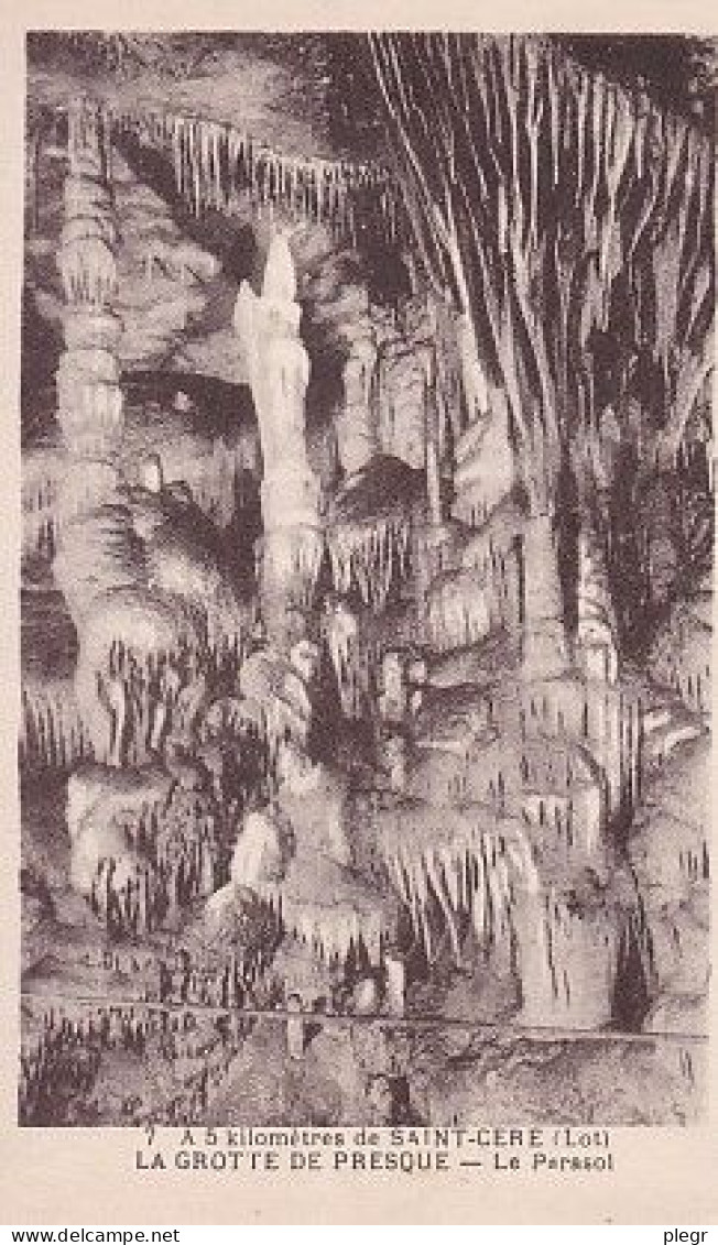 0-46281 01 - ST MEDARD DE PRESQUE - GROTTE - LOT DE 15 CARTES