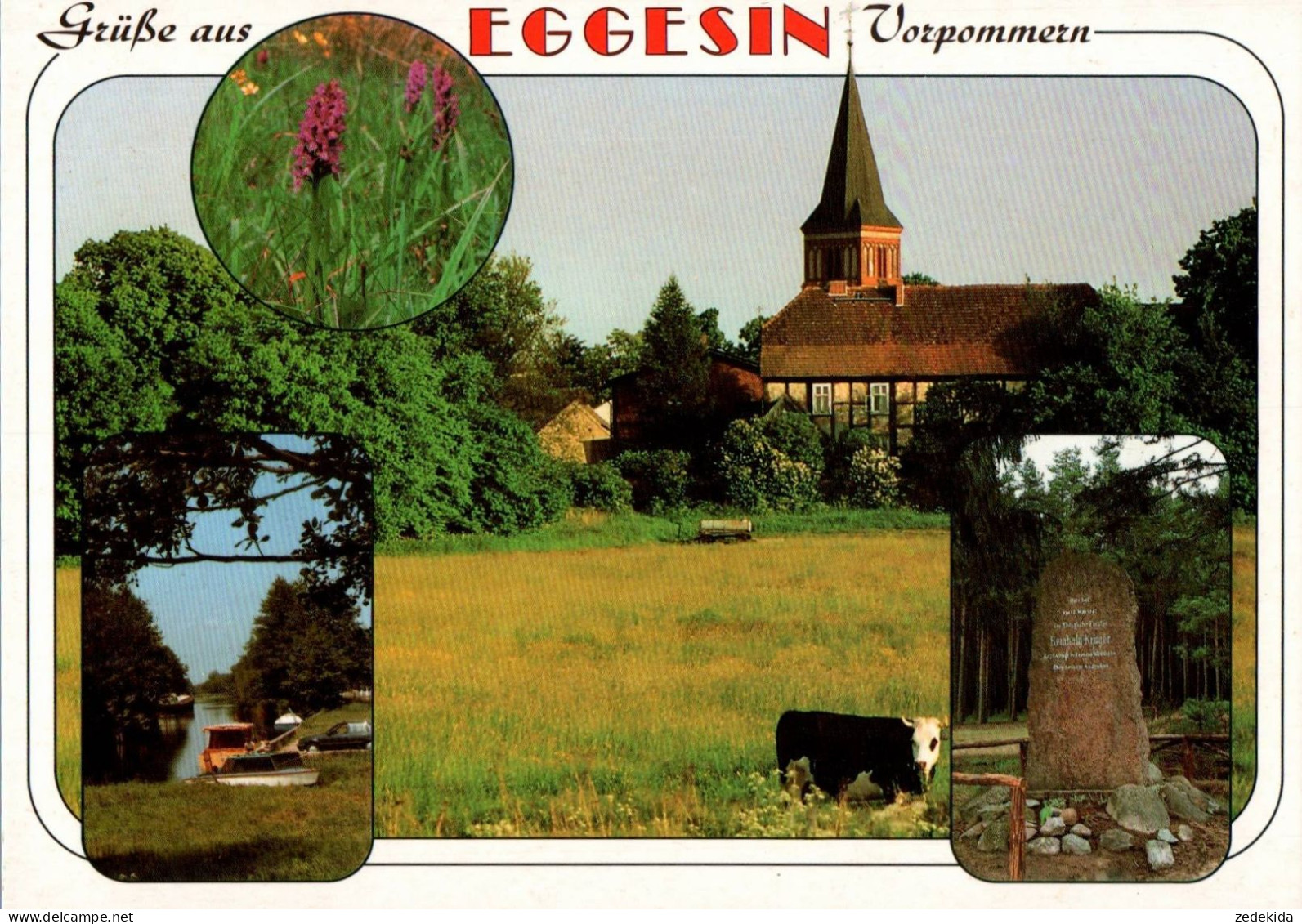 H1207 - TOP Eggesin - Bild Und Heimat Reichenbach Qualitätskarte - Eggesin