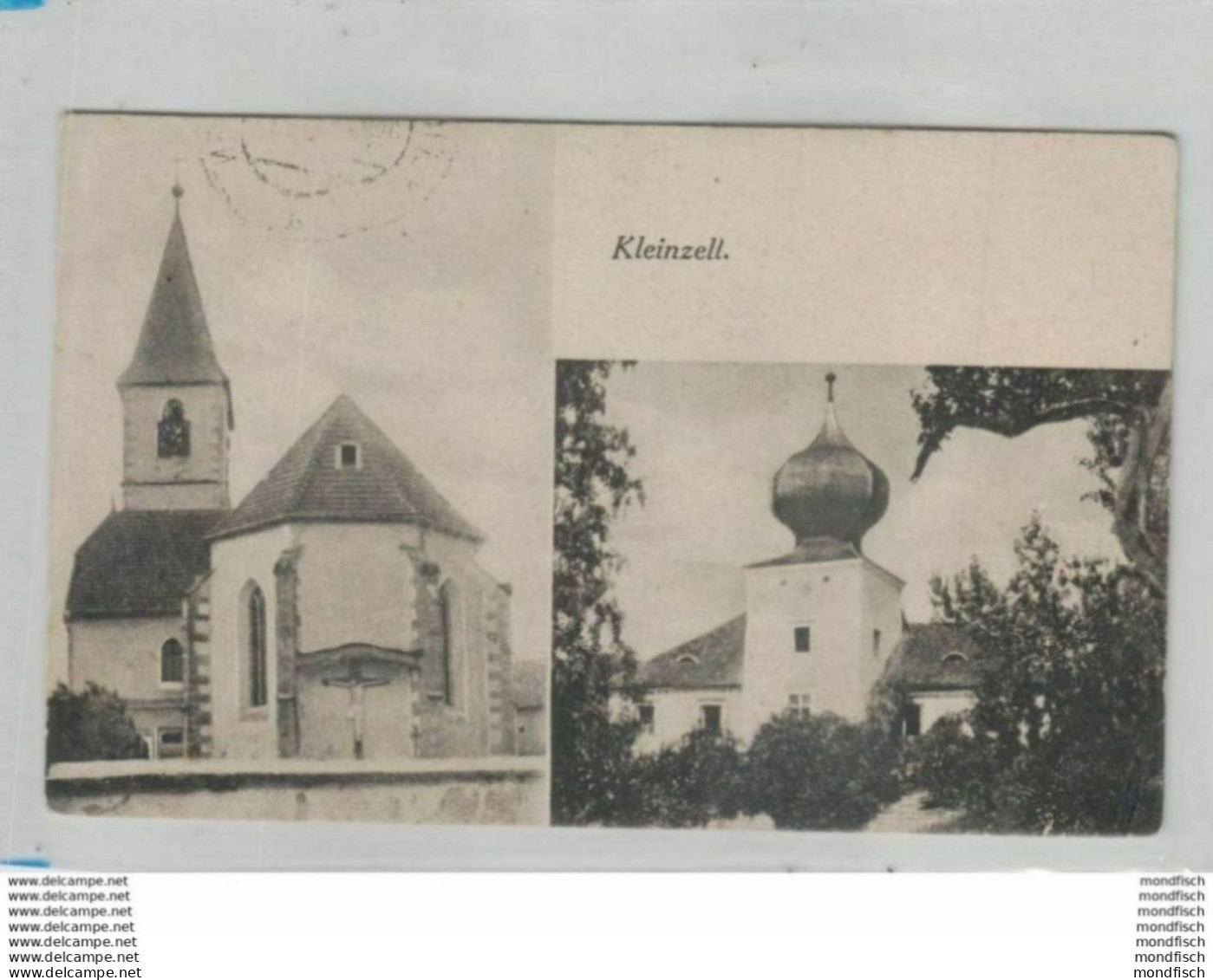 Kleinzell - Neufelden - Kirche - Schloss 1924 - Rohrbach