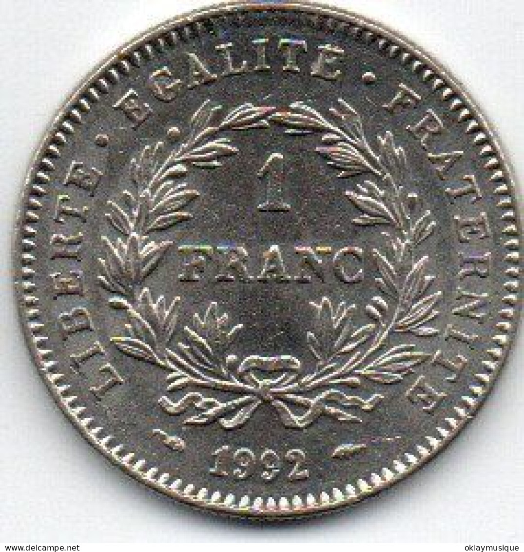 1 Franc 1992 - 1 Franc