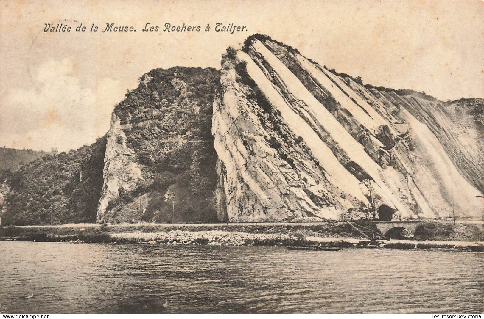 BELGIQUE - Profondeville - Les Rochers à Tailfer - Vallée De La Meuse - Carte Postale Ancienne - Profondeville