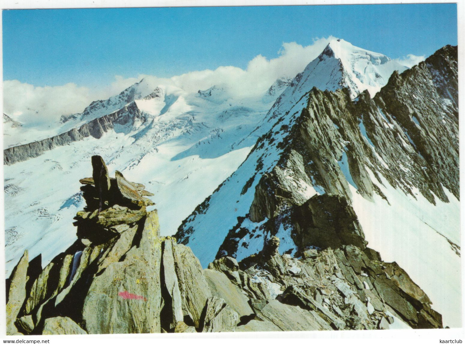 Blick V. Schönbichter-Horn, 3133 M Geg. Hornspitzen, Thurnerkamp U. Mosele - (Zillertal, Tirol, Österreich/Austria) - Zillertal