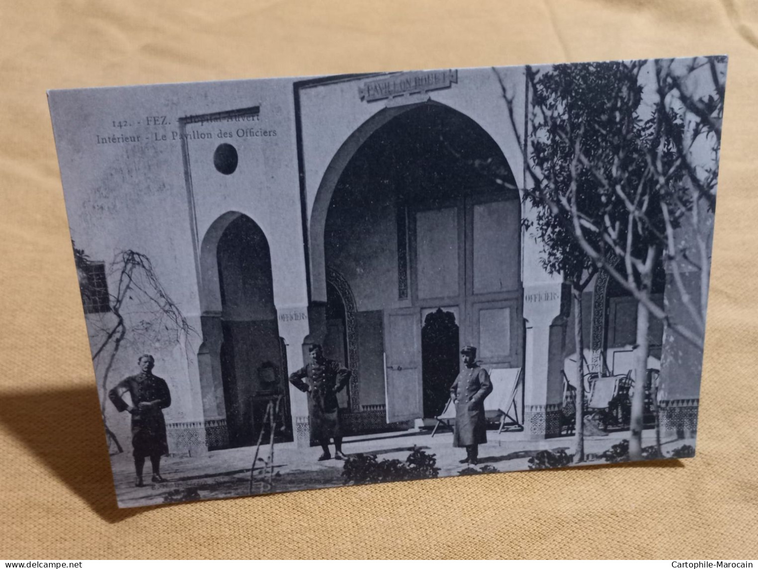 FEZ : Hôpital Auvert - Intérieur - Le Pavillon Des Officiers - Fez