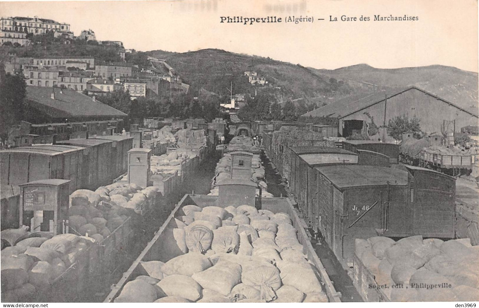 Algérie - PHILIPPEVILLE (Skikda) - La Gare Des Marchandises - Trains - Skikda (Philippeville)