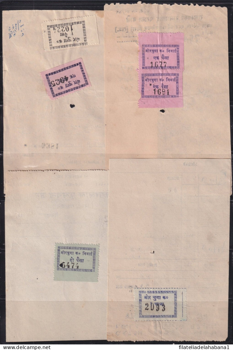 F-EX49755 INDIA UK ENGLAND REVENUE RELIEF RAISING FUND STAMPS LOT.  - Dienstzegels