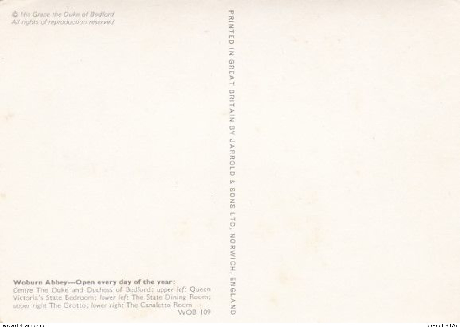 Woburn Abbey, Multiview, The Duke & Duchess Of Bedford - Bedfordshire - Unused Postcard - Altri & Non Classificati