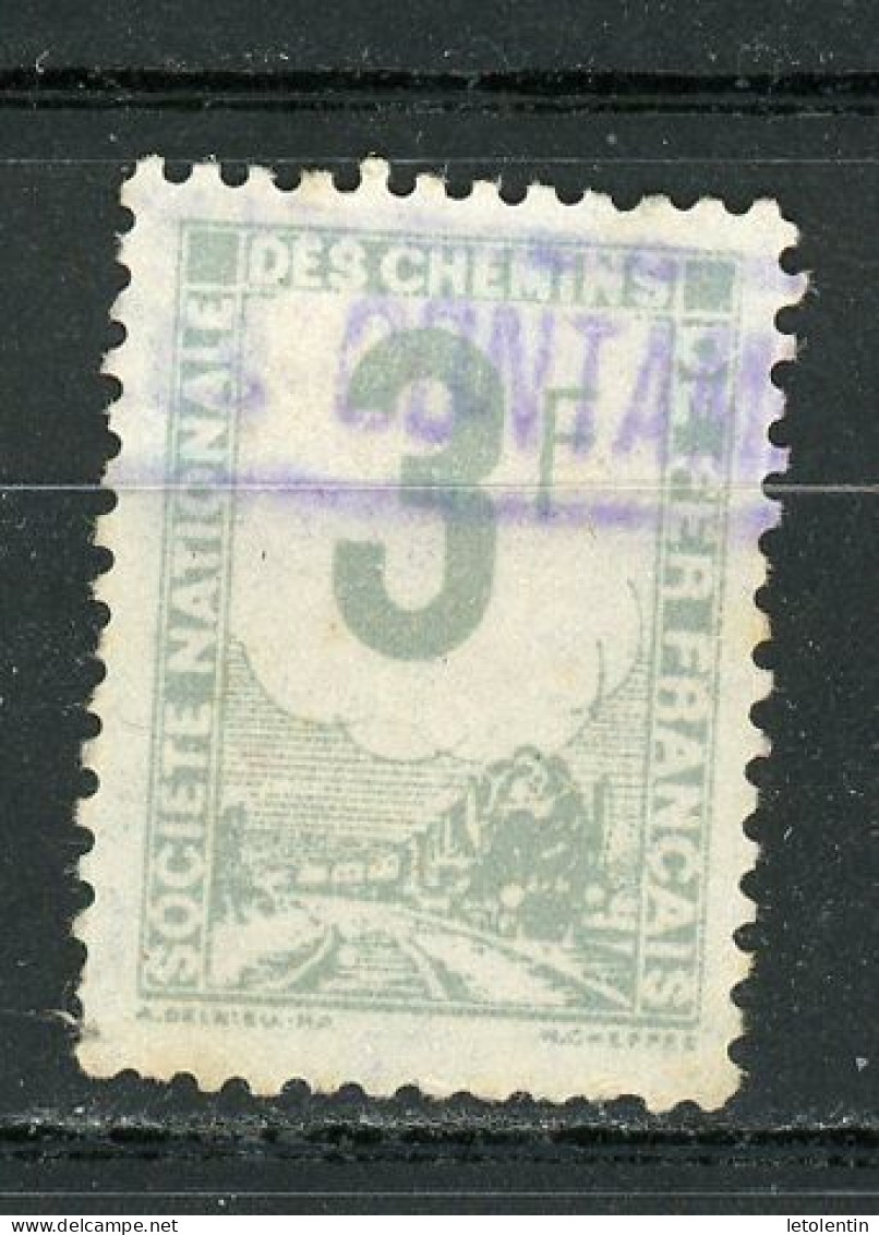 FRANCE :  COLIS POSTAUX  - Yt  N° 3 Obli. - Used