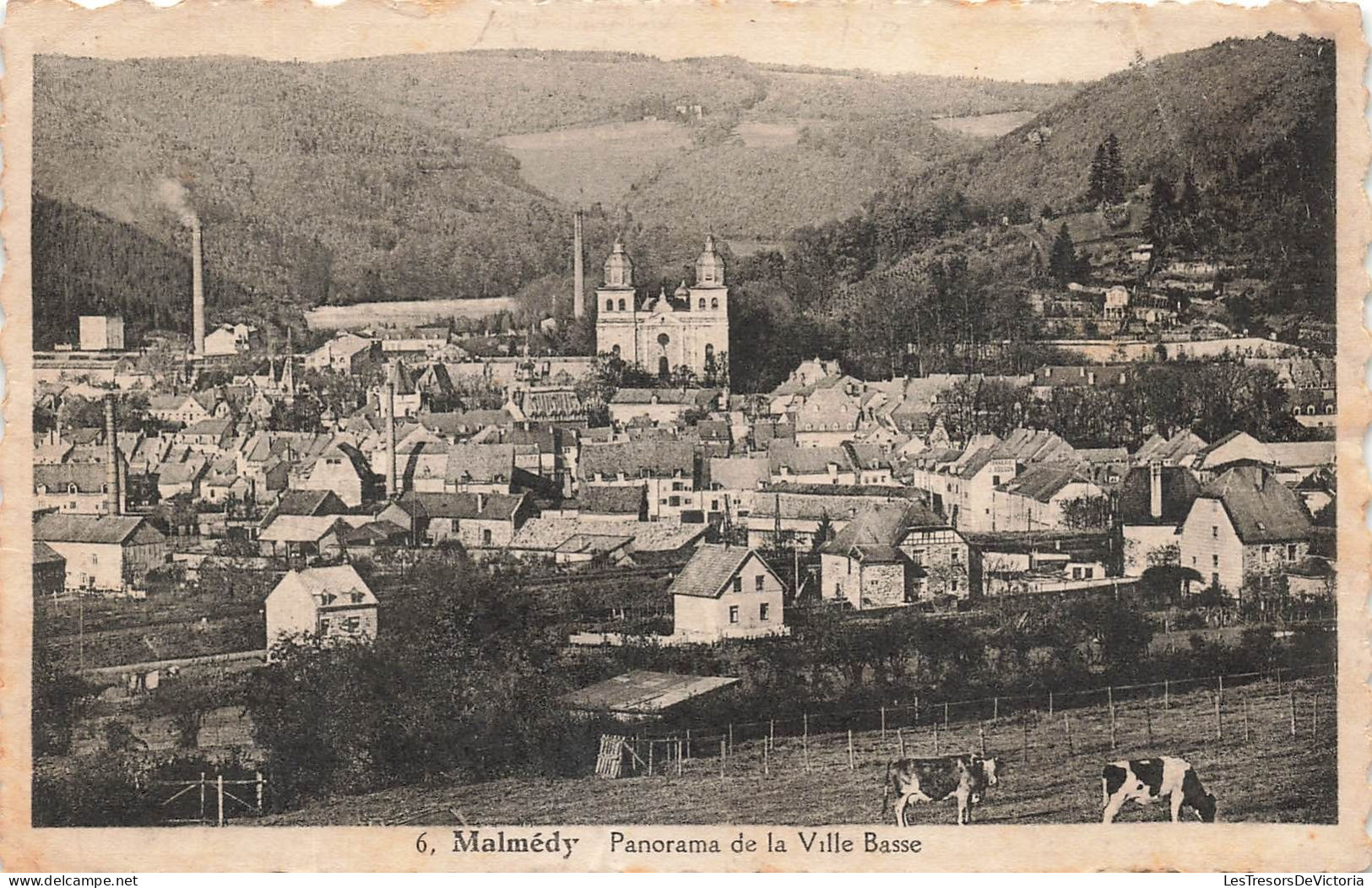 BELGIQUE - Malmédy - Panorama De La Ville Basse - Carte Postale Ancienne - Malmedy