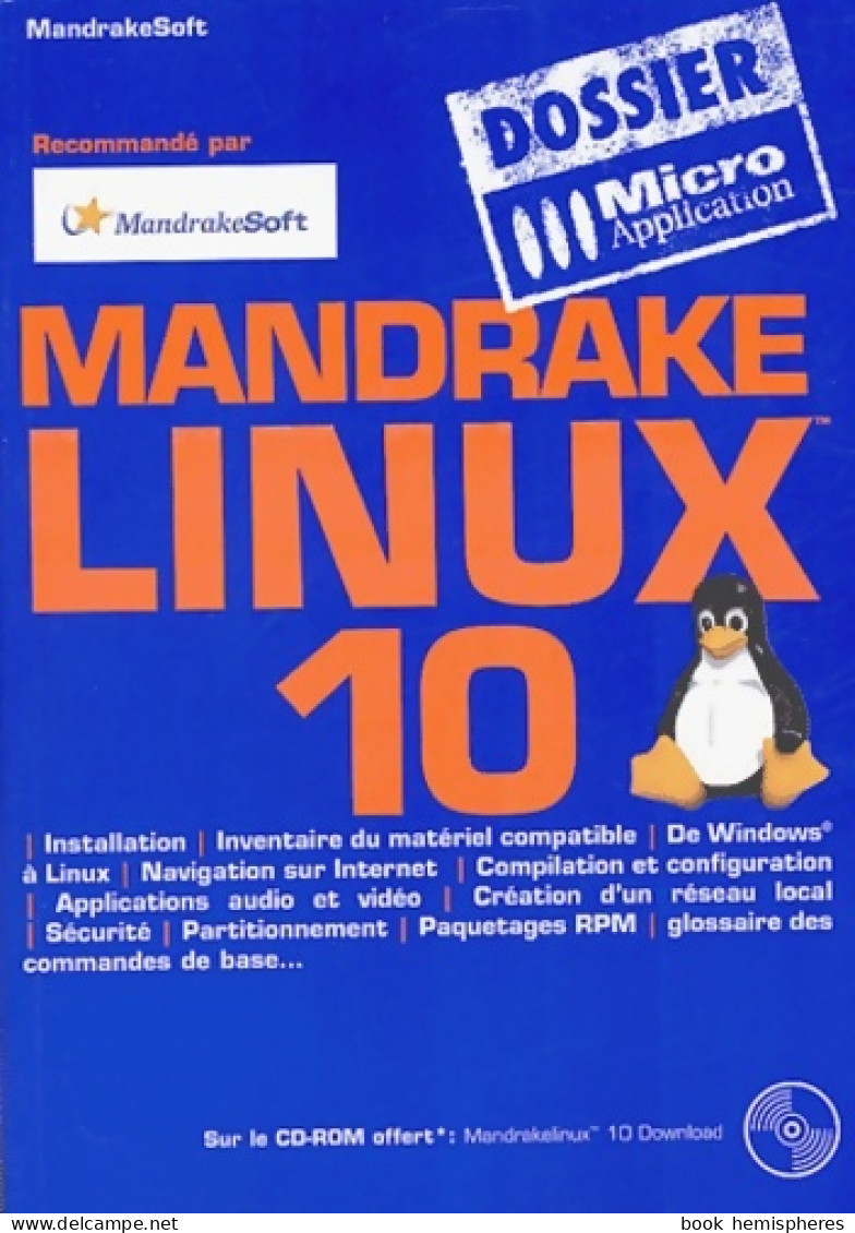 Linux Mandrake 10 (2004) De Mandrake Soft - Informatique