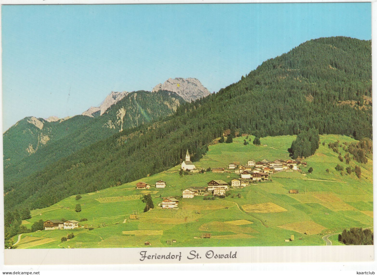 Feriendorf St. Oswald Bei Kartitsch - 'Wilkommen In Osttirol'  - (Tirol, Österreich/Austria) - Lienz