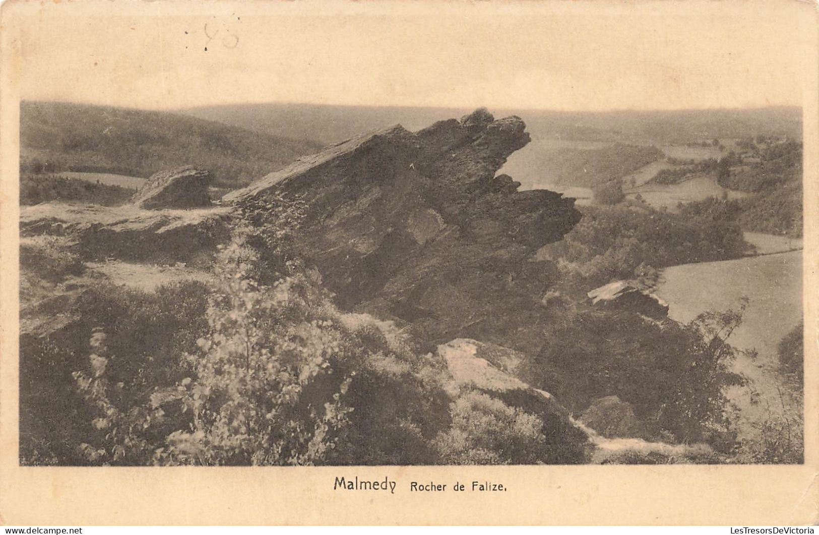 BELGIQUE - Malmédy - Rocher De Falize - Carte Postale Ancienne - Malmedy