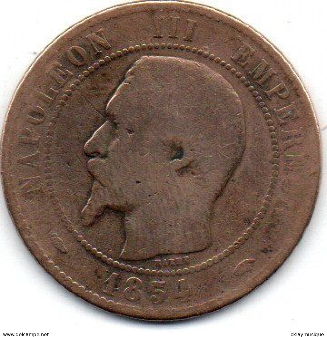 10 Centimes 1854A - 10 Centimes