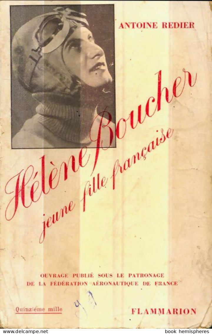 Hélène Boucher, Jeune Fille Française (1936) De Antoine Redier - Aerei