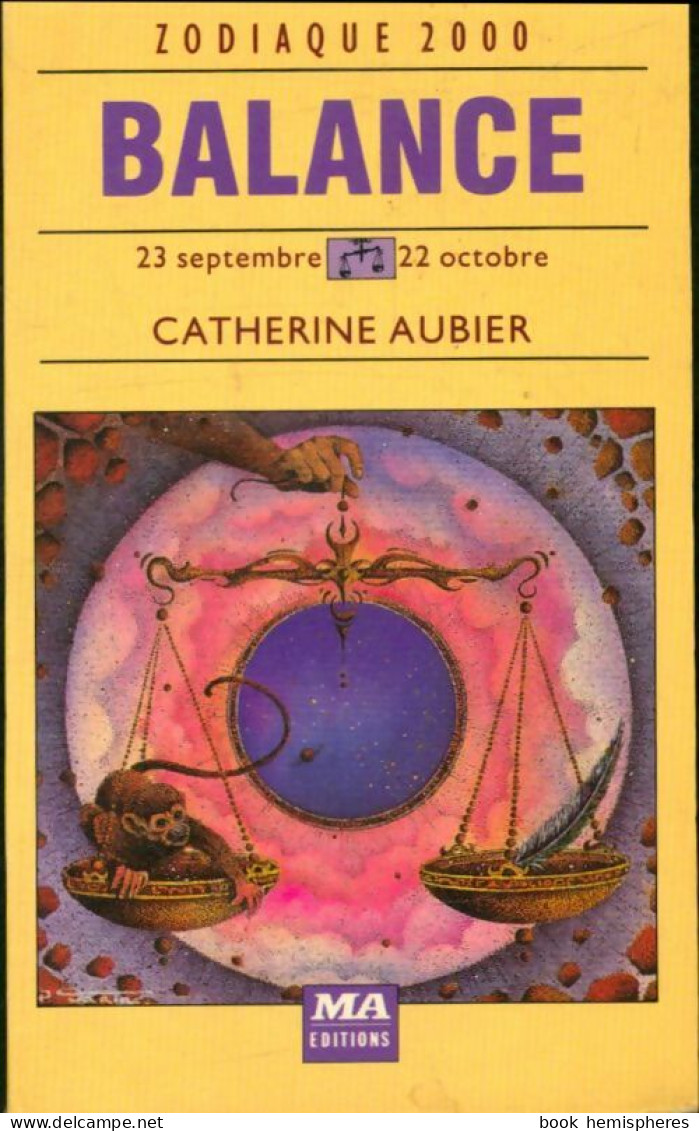 Balance (1981) De Catherine Aubier - Esoterismo