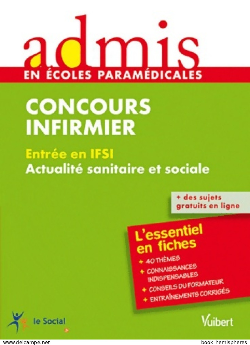 Infirmier Actualité Sanitaire Et Sociale écrit (2011) De Elisabeth Rousseau-Proudhom - 18+ Years Old