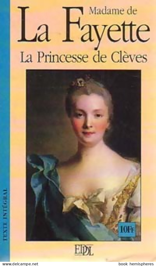 La Princesse De Clèves (1993) De Mme De Lafayette - Otros Clásicos