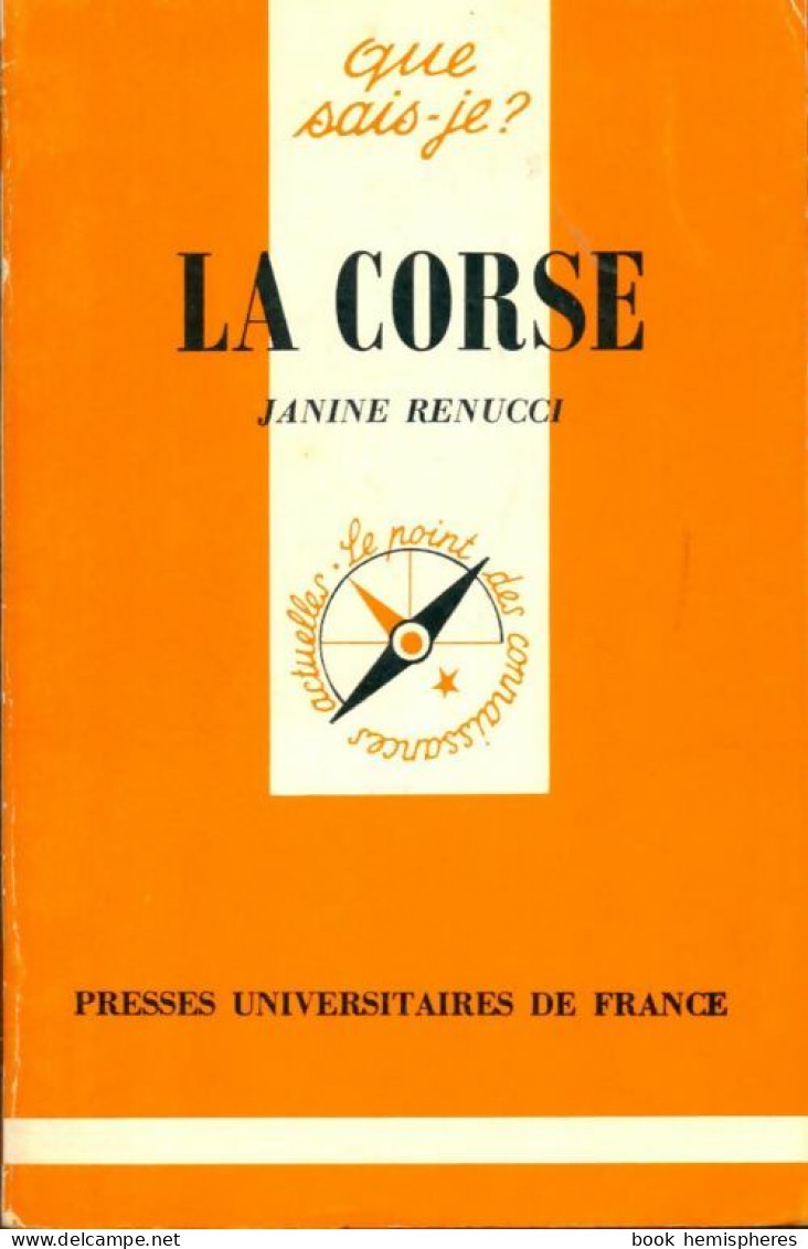 La Corse (1987) De Janine Renucci - Geografía