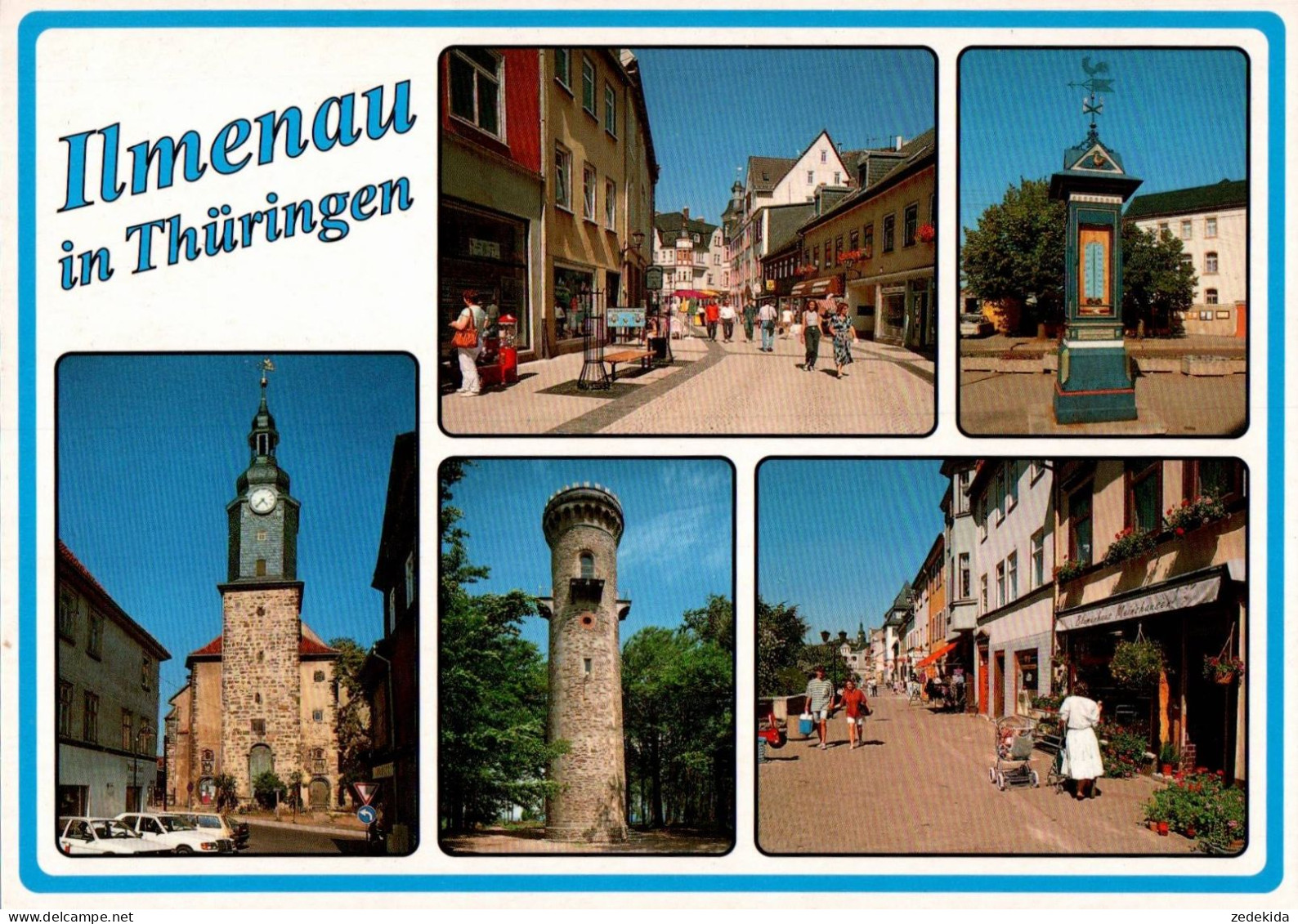 H1218 - TOP Ilmenau - Bild Und Heimat Reichenbach Qualitätskarte - Ilmenau