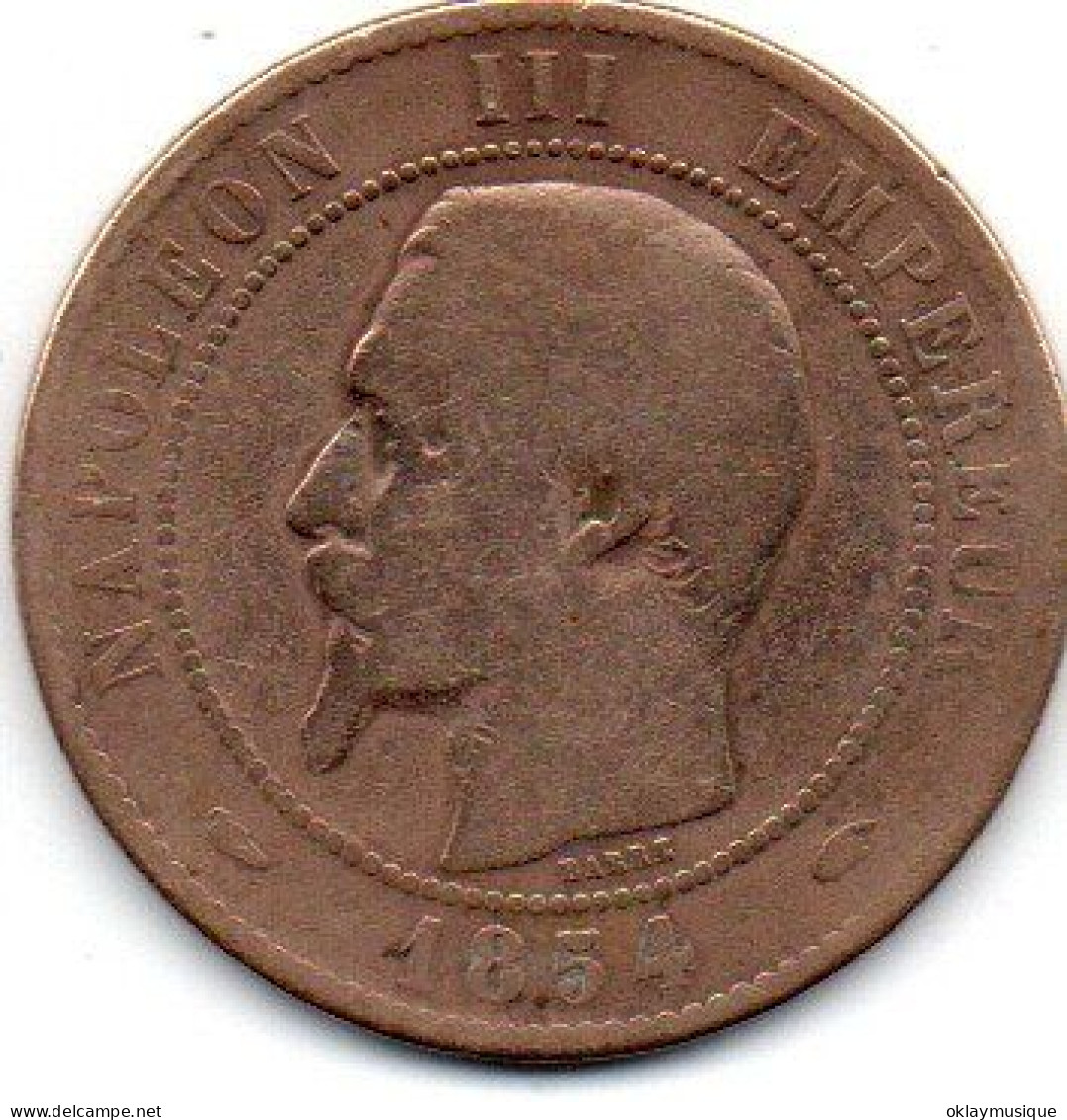 10 Centimes 1854MA - 10 Centimes