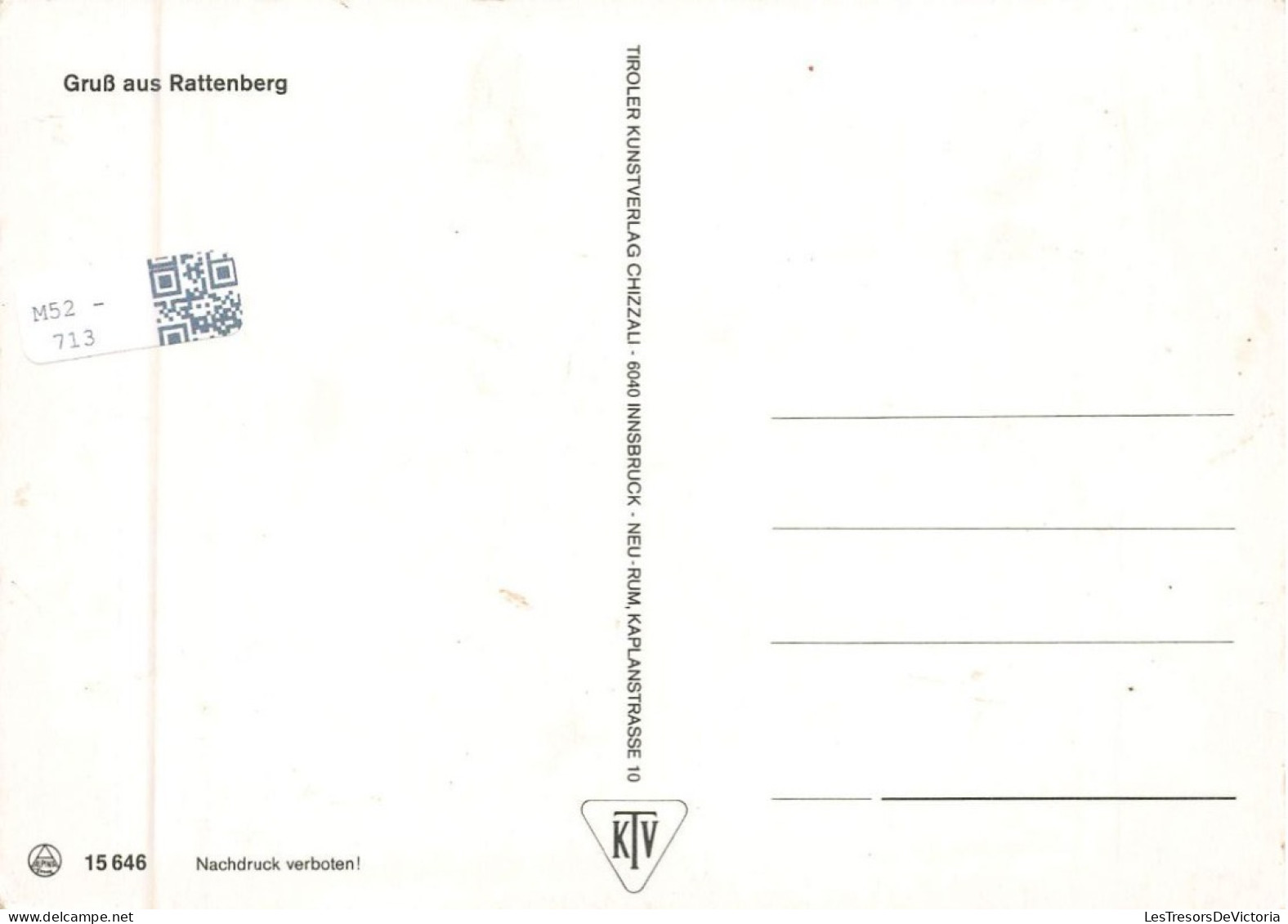 AUTRICHE - Rattenberg - Vooitures - Gasteige - Carte Postale - Rattenberg