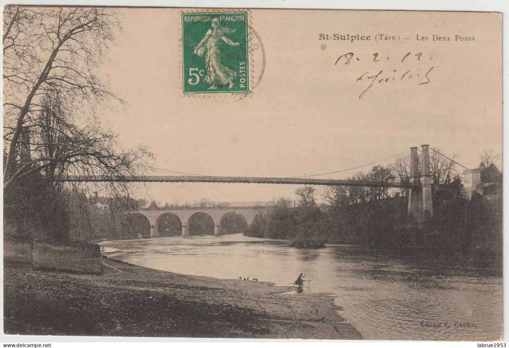 St.Sulpice - Les Deux Ponts    (G.2291) - Saint Sulpice