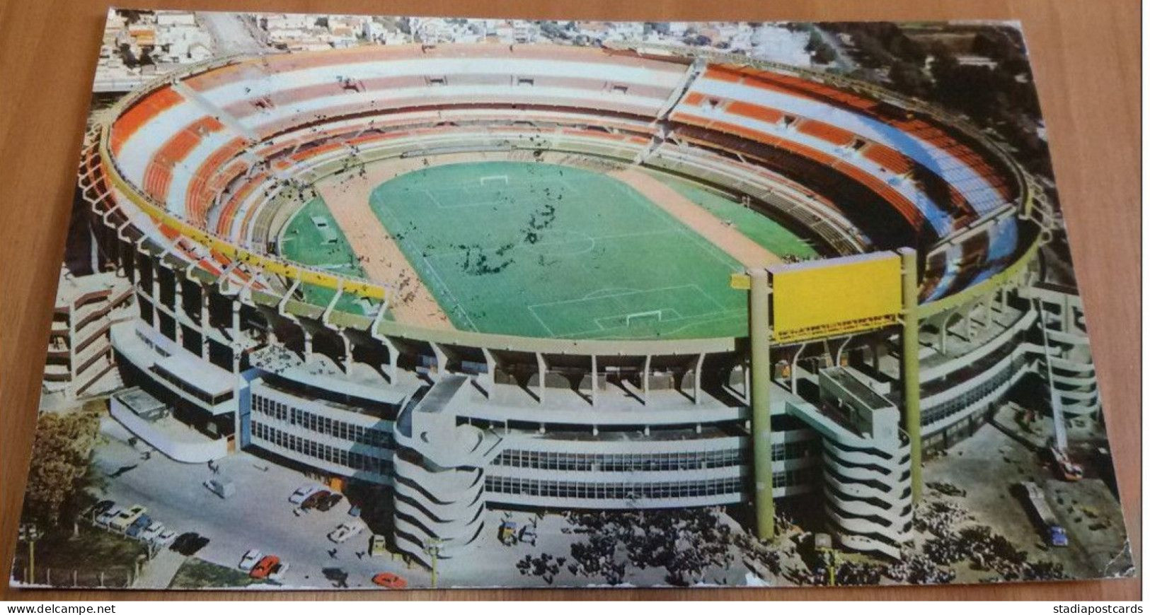 Buenos Aires Monumental River Plate Stadium Cartolina Stadio Postcard Stadion AK Carte Postale Stade Estadio - Calcio