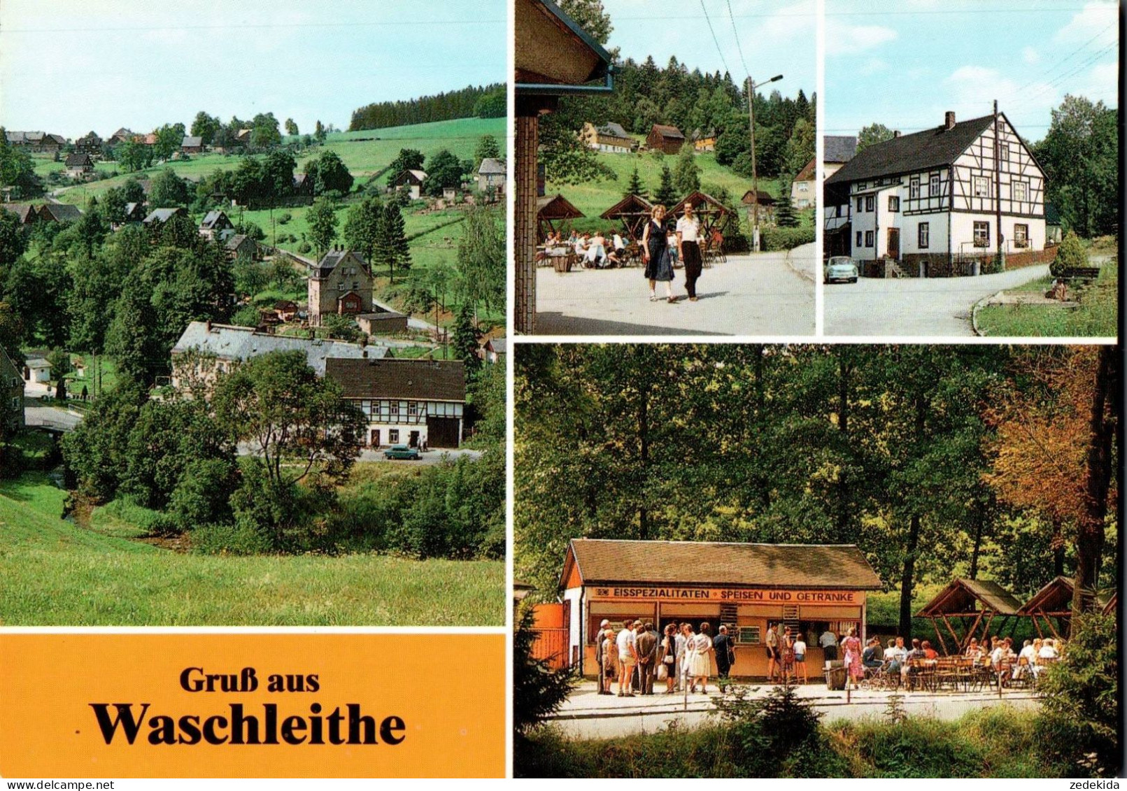 H1220 - TOP Waschleithe  Grünhain-Beierfeld - Bild Und Heimat Reichenbach Qualitätskarte - Gruenhain