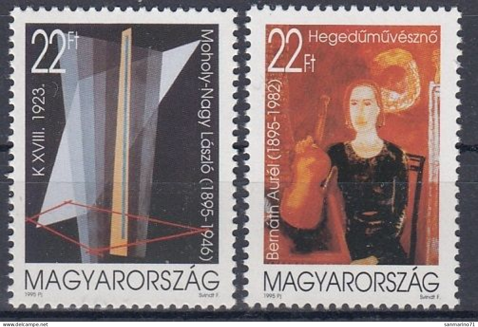 HUNGARY 4355-4356,unused (**) - Nuevos