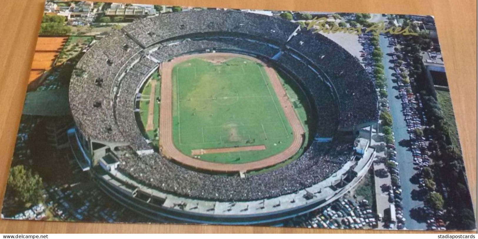 Buenos Aires Monumental River Plate Stadium Cartolina Stadio Postcard Stadion AK Carte Postale Stade Estadio - Calcio