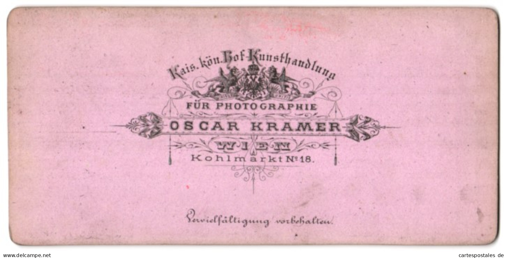 Stereo-Fotografie Oscar Kramer, Wien, Ansicht Wien, Blick In Den Kärtner Ring Mit Wohnhäusern  - Stereo-Photographie