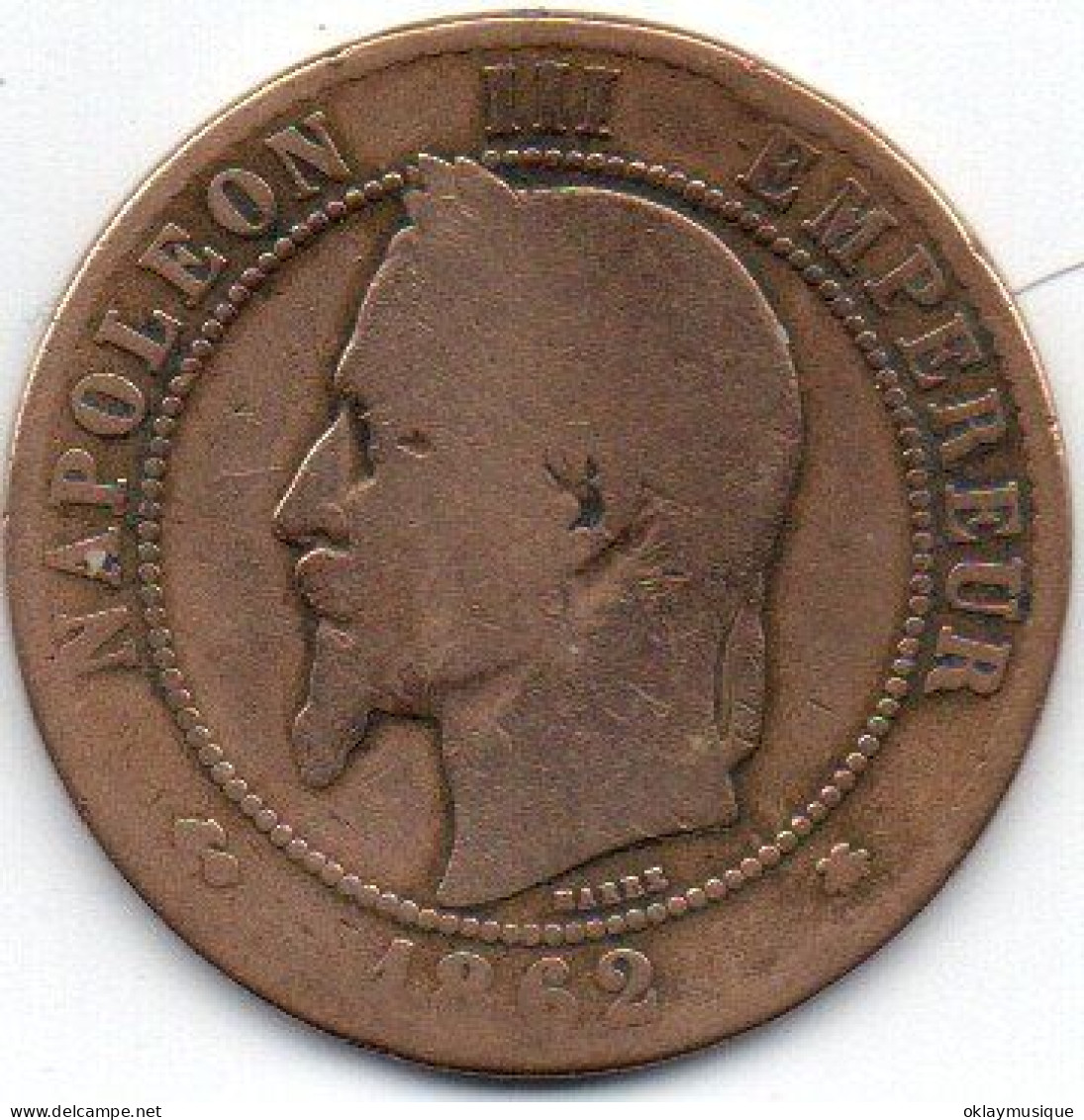 10 Centimes 1862A - 10 Centimes