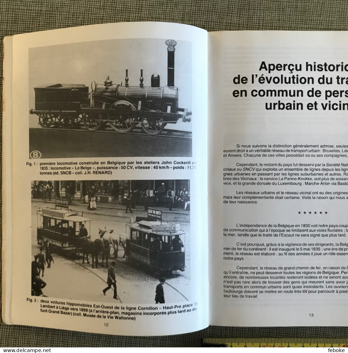 TRANS-FER HISTOIRE ET ACTUALITES FERROVIAIRES BELGES HORS SERIE 05/1985 MUSEE TRANSPORTS EN COMMUN LIEGE - Bahnwesen & Tramways