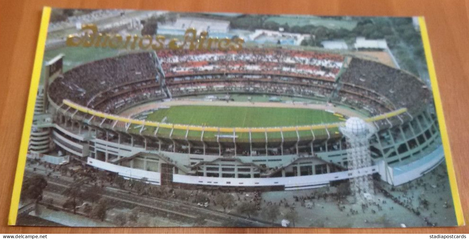 Buenos Aires Monumental River Plate Stadium Cartolina Stadio Postcard Stadion AK Carte Postale Stade Estadio - Calcio