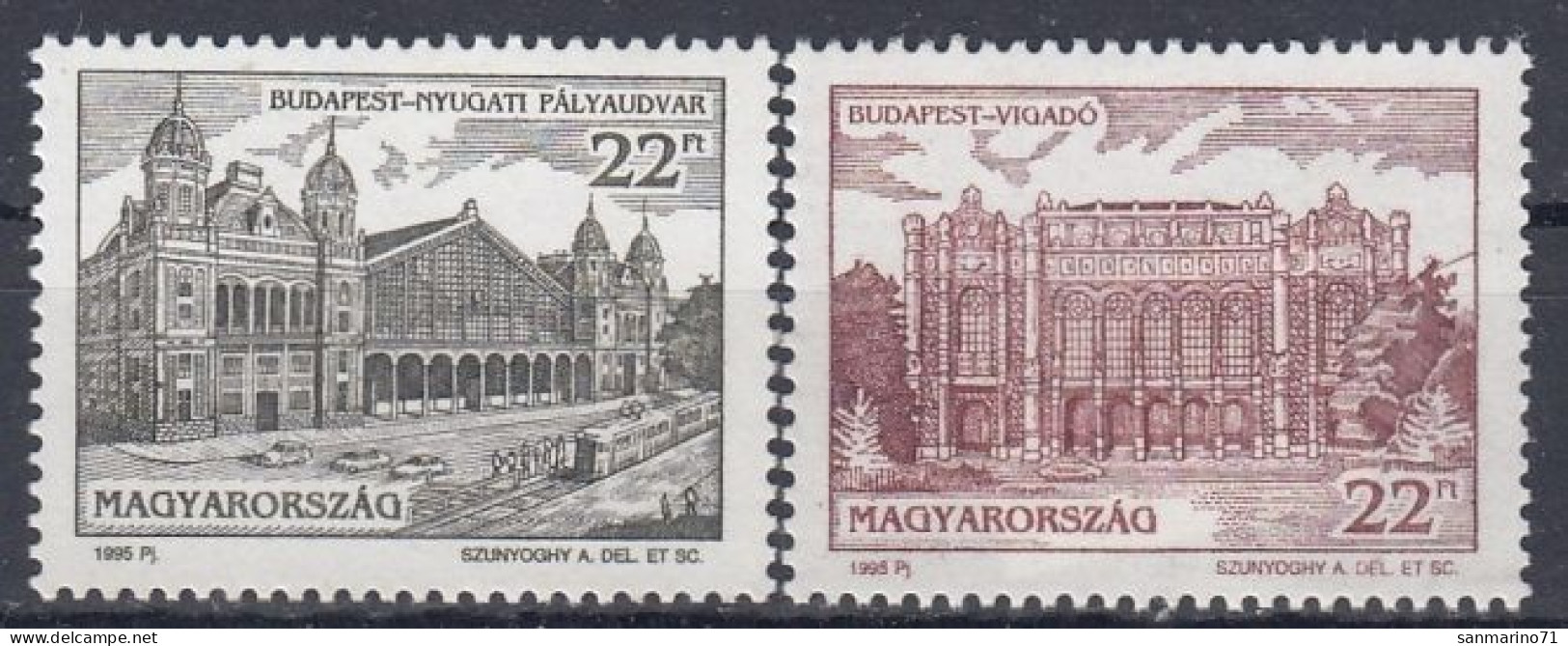 HUNGARY 4362-4363,unused (**) - Unused Stamps