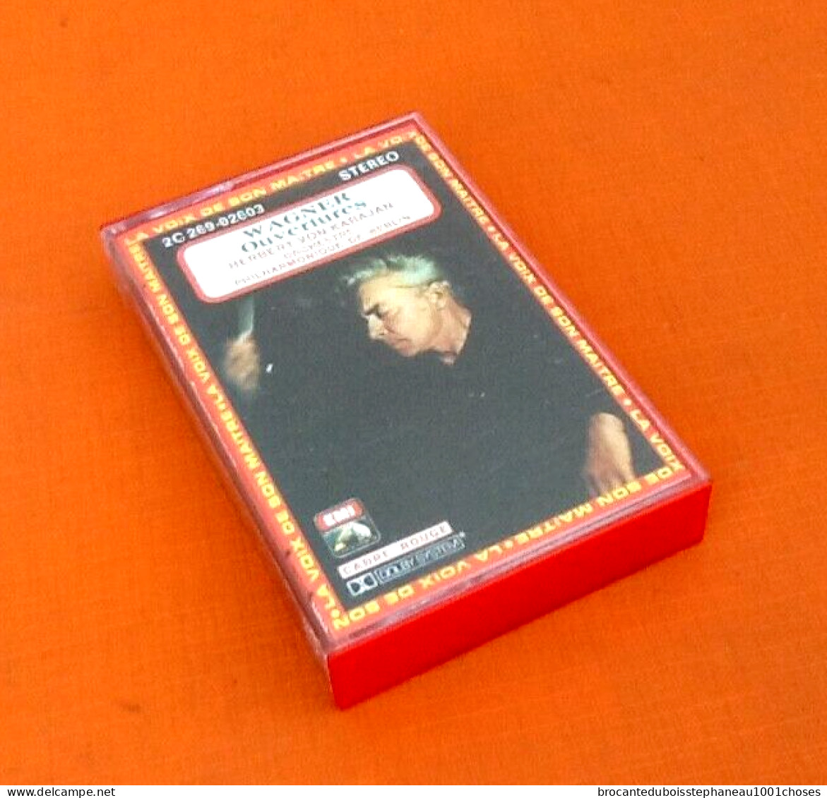 Cassette Audio Herbert Von Karajan  Orchestre Philarmonique De Berlin Wagner Ouvertures - Audio Tapes
