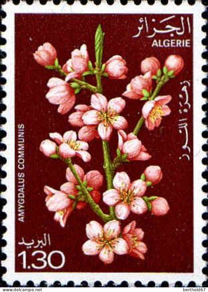 Algérie (Rep) Poste N** Yv: 681 Mi:720 Amygdalus Communis - Algerien (1962-...)
