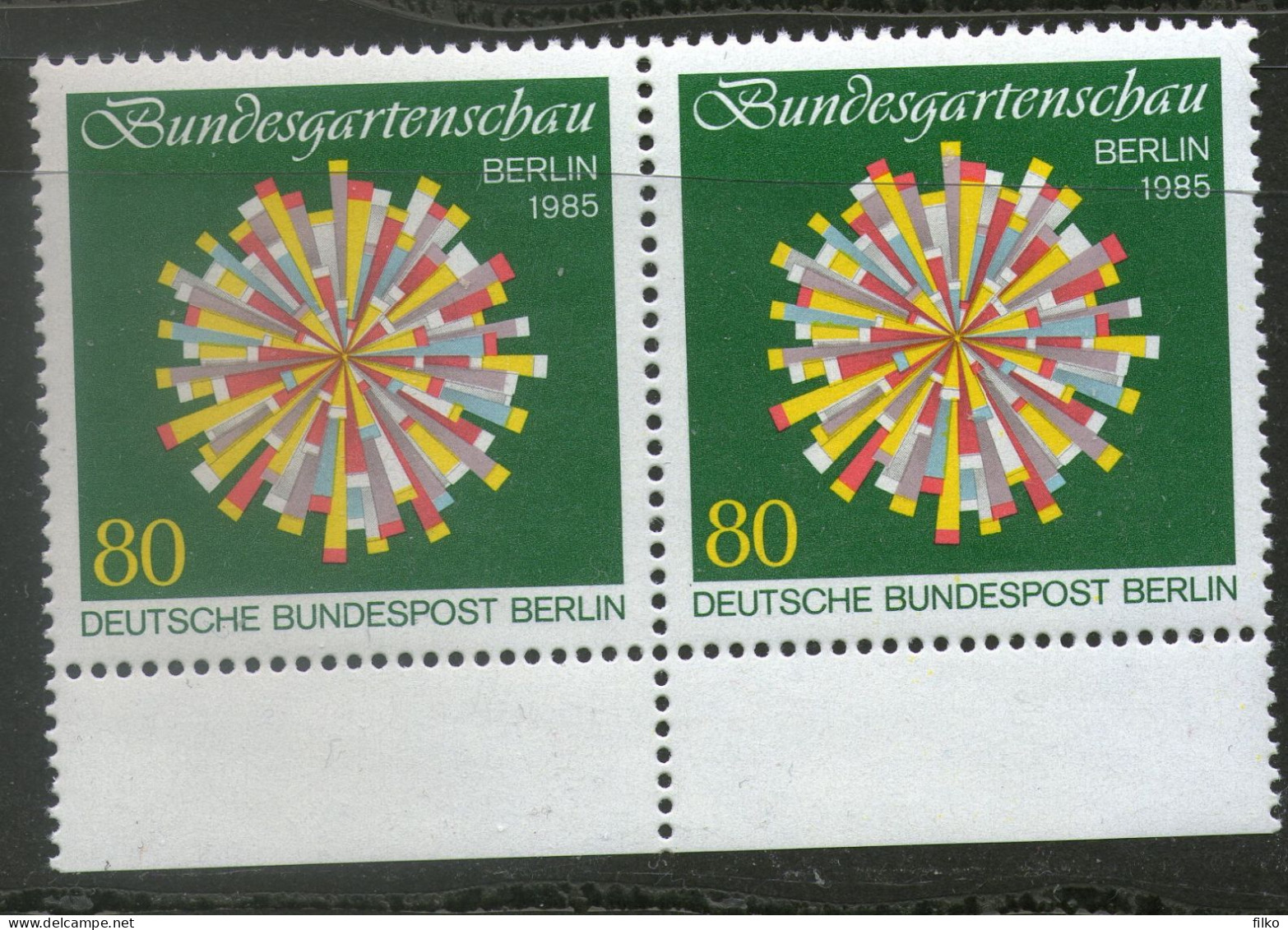 Germany,Berlin 1985 National Garden Exhibition    Mi#734, MNH * * Scan - Nuevos